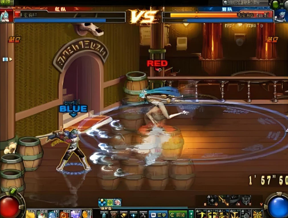 dnf70版本pk场鬼影步的释放